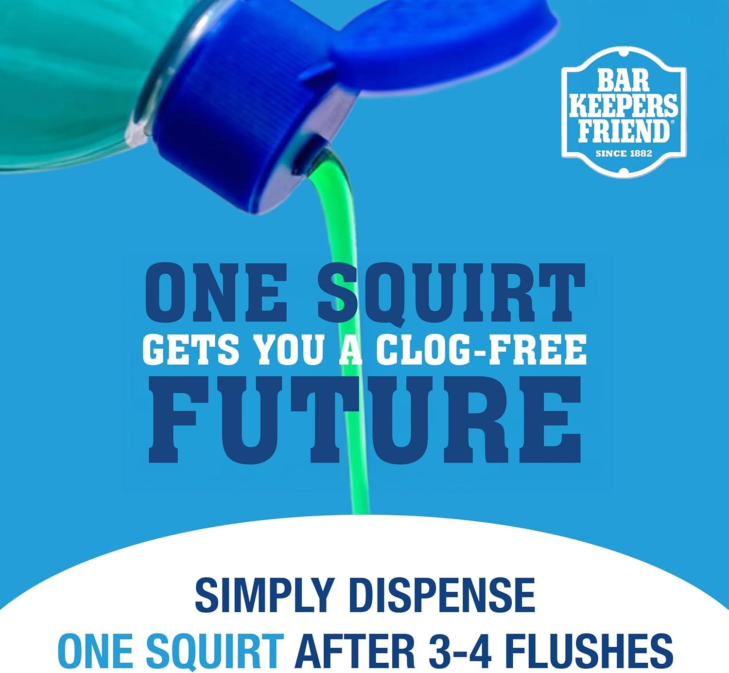 image:imageBar Keepers Friend EZFlush Liquid Toilet Flushing Aid 2 x 12 Oz Helps Prevent Clogging Odor Residue in Regular LowFlow Boat amp RV Toilets