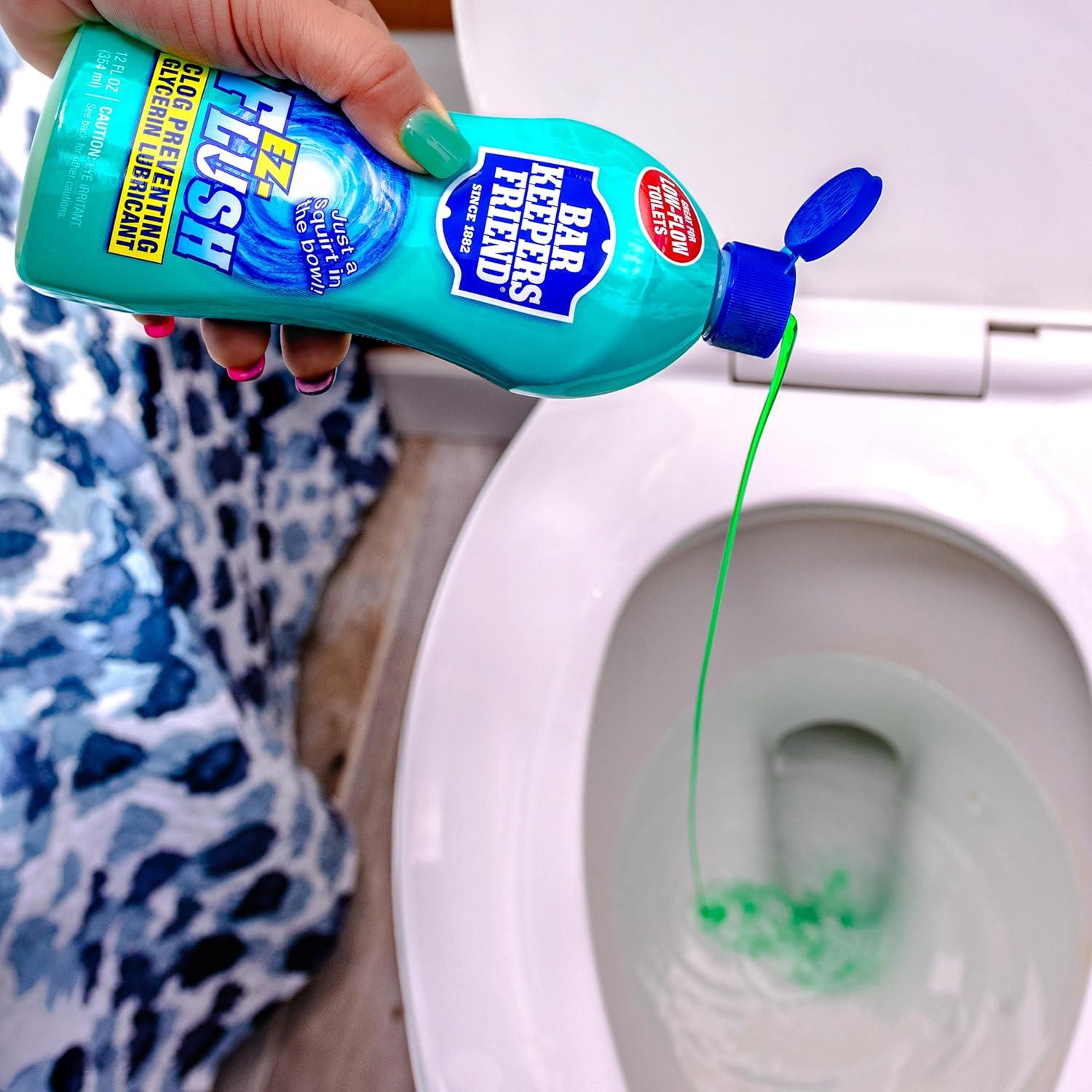 image:imageBar Keepers Friend Spray Foam Multipurpose Cleaner 254 oz x 2 Surface Cleaner Removes Rust Stains Mineral Deposits Soap Scum Grime amp TarnishMore Spray EZ Flush