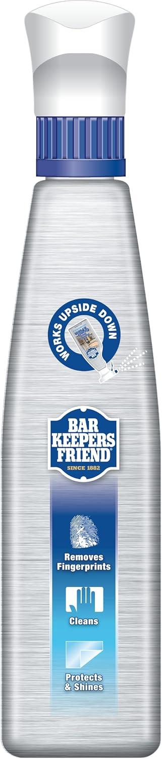 image:imageBar Keepers Friend Stone amp Granite Cleaner and Polish 254 oz Plus 1 Microfiber Cloth 2pc Cleaning Kit Multi Surface Cleaner for Use on Natural Manufactured amp Polished Stone CountertopsStainless Steel